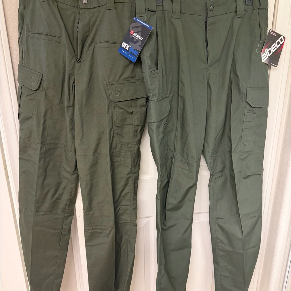 Elbeco Men's Olive Cargo Pants